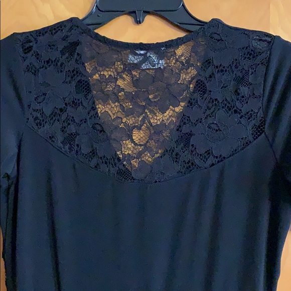 ASOS - black knit and lace dress, size 6 - Picture 7 of 7